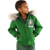 Pelle Pelle Kids Back to School Green Jacket