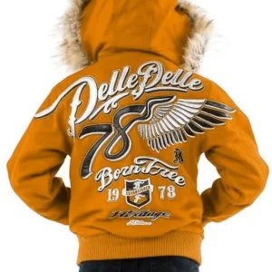 Pelle Pelle 78 Born Free Mustard Kids Wool Jacket