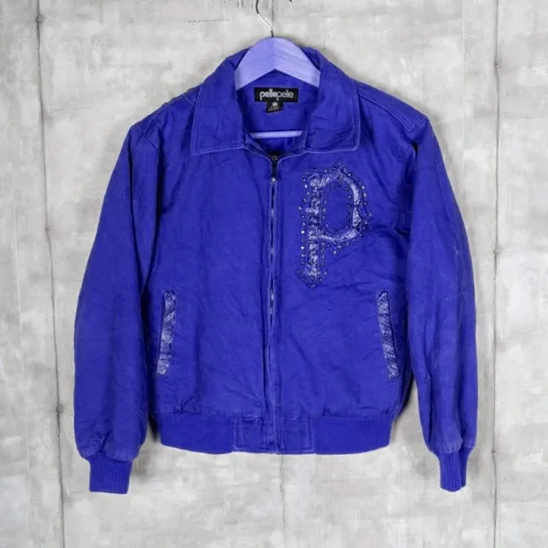 Vintage Light Blue Jacket | Marc Buchanan Pelle Pelle Store