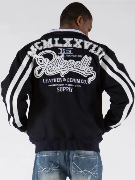 Pelle Pelle 35th Anniversary Black Wool Jacket