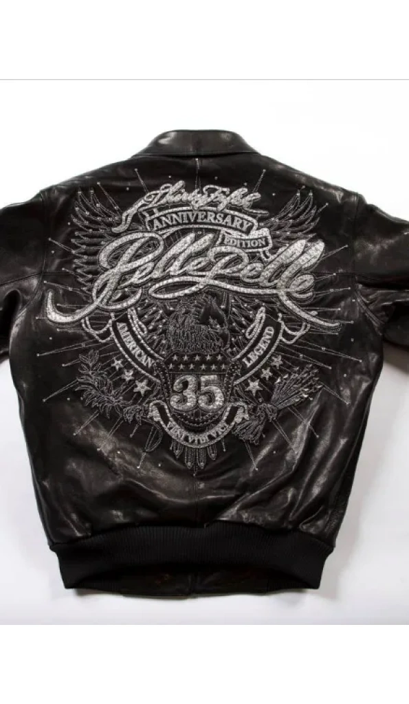 Pelle Pelle 35th Anniversary Black Leather Jacket