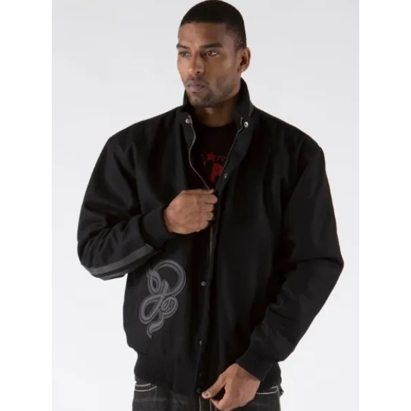 Pelle Pelle 35th Anniversary black wool jacket