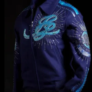 Pelle Pelle 35th Anniversary | Blue Wool Jacket view 1