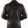 Pelle Pelle Black Biker Leather Jacket, Fashion, Edgy Style, Leather Jacket, Premium Quality, Houndstooth Design, Craftsmanship, Unique Outerwear, Rebellious Attitude, Personal Style, Black Jacket