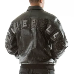 Pelle Pelle Black Jeweled Jacket | Pelle Pelle Store