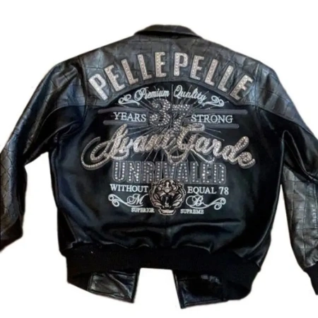 Pelle-Pelle-Unrivaled-Black-Leather-Bomber-Jacket,pelle-pelle,pelle-pelle-store,pelle-pelle-jackets,black-leather-jacket