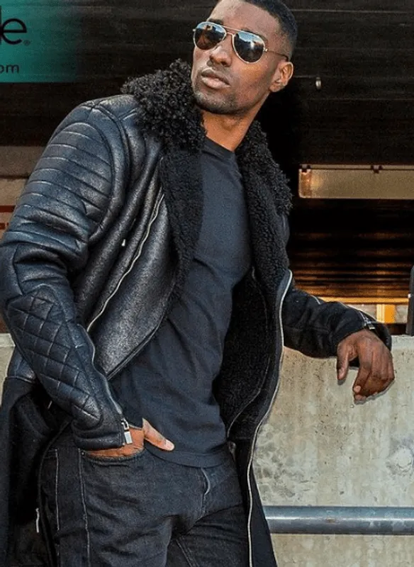 Pelle Pelle Black Leather Coat