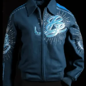 Pelle Pelle 35th Anniversary Light Blue Wool Jacket view 1