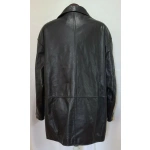 Pelle Pelle Black Leather Coat, Fashion, Elegance, Leather Coat, Premium Quality, Timeless Style, Craftsmanship, Luxury Outerwear, Iconic Design, Classic Charm, Versatile Look, Black Full Zip Coat