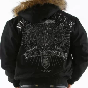 Pelle Pelle Made For King Fur Hood Jacket