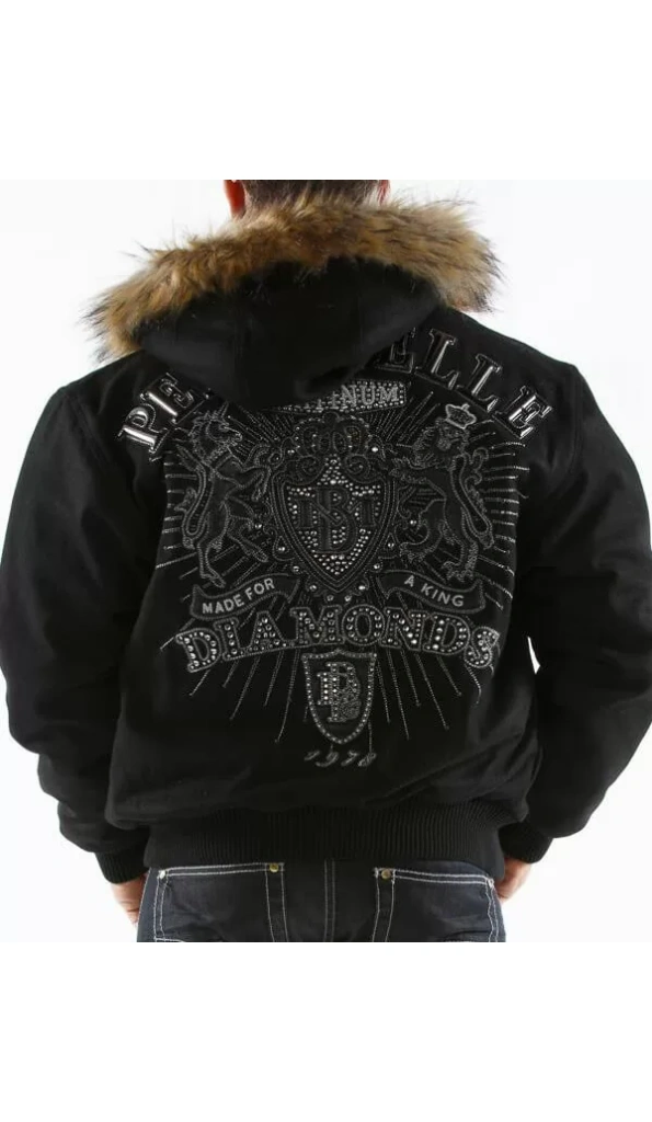 Pelle Pelle Made For King Fur Hood Jacket