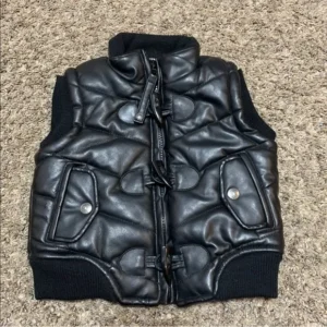 Pelle Pelle Black Puffer Vest view 1