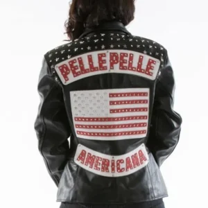 Pelle Pelle Americana Jacket Black Leather Pelle Pelle Store