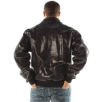 Pelle-Pelle-Black-Python-Jacket,pelle-pelle-jacket,pelle-pelle-store,pelle-pelle-leather-jacket