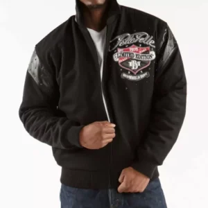 Pelle Pelle Black True Jacket | Pelle Pelle Store view 2