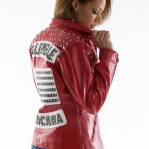 Americana Red Leather Jacket Pelle Pelle Jacket view 1