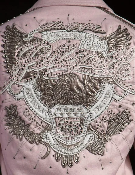 Pelle Pelle 35th Anniversary Pink Wool Jacket
