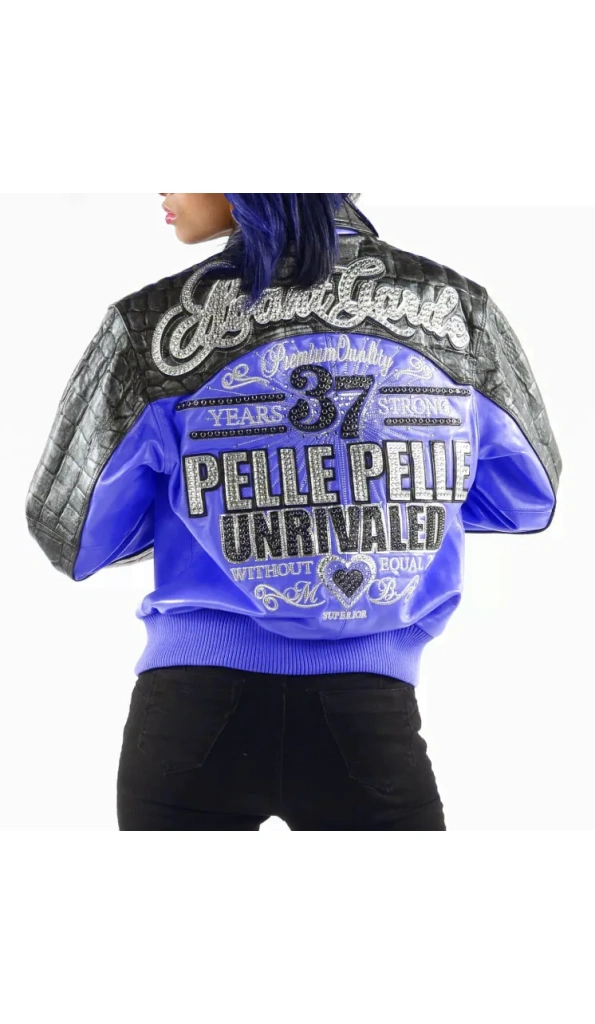 Pelle Pelle Avant Garde Purple Women Jacket | MB Jacket