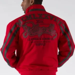 Pelle Pelle 35th Anniversary Red Wool Jacket view 1
