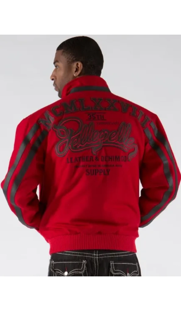 Garde 37 Years Strong Melon Leather Jacket Pelle Pelle Store