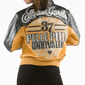 Garde 37 Years Strong Mustard Leather Jacket | Pelle Pelle