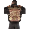 pelle pelle all or nothing, pelle pelle jacket, pelle pelle black jacket, black brown jacket