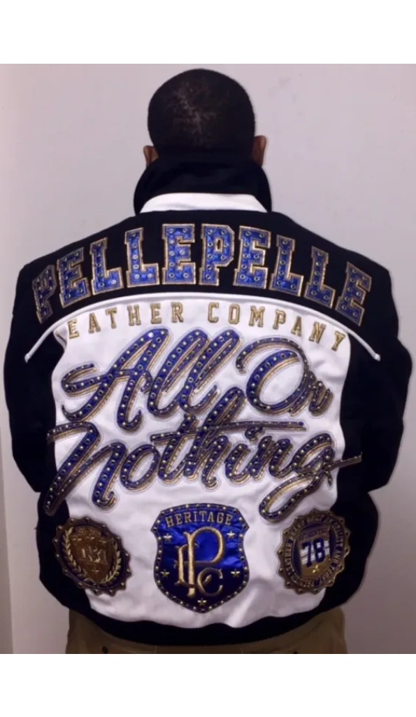 Bold Pelle Pelle All Or Nothing Black Leather Jacket
