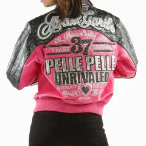 Garde 37 Years Strong Pink Leather Jacket Pelle Pelle Store
