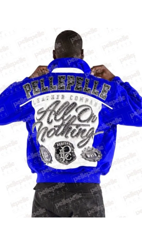 Pelle Pelle All or Nothing Blue Jacket