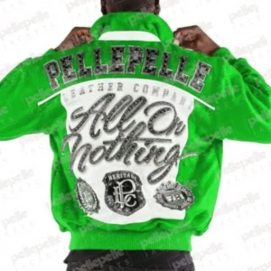 Pelle Pelle All or Nothing Green Jacket view 1