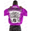 Pelle Pelle All or Nothing Pink Jacket, pelle pelle,pellepelle leather jacket,varsity jacket,pelle pelle wool jacket, pellepelle varsity jacket, pelle pelle soda club jacket, PELLE JACKET