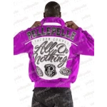 Pelle Pelle All or Nothing Pink Jacket, pelle pelle,pellepelle leather jacket,varsity jacket,pelle pelle wool jacket, pellepelle varsity jacket, pelle pelle soda club jacket, PELLE JACKET