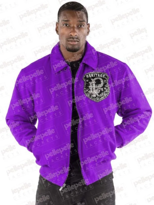 Pelle Pelle All or Nothing Purple Jacket view 2