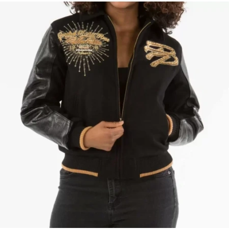 black-varsity-jacket,pelle-pelle-jacket,pelle-pelle-store,pelle-pelle-leather-jacket