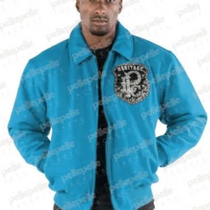 Pelle Pelle All or Nothing Turquoise Jacket view 2