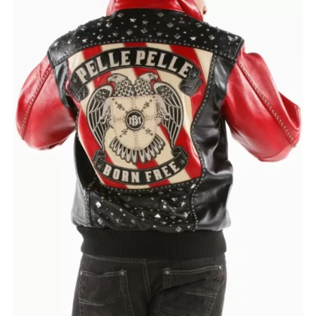 studded-eagle-jacket,pelle-pelle-jacket,pelle-pelle-store,pelle-pelle-leather-jacket