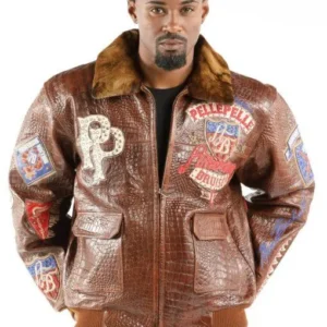Pelle Pelle American Bruiser Brown Jacket | Pelle Pelle