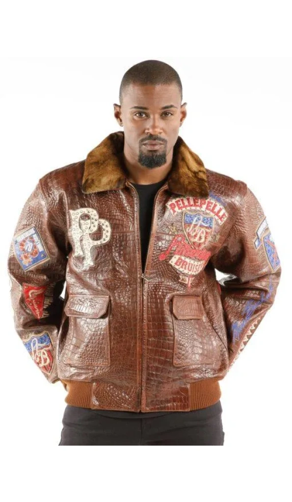 Pelle Pelle American Bruiser Brown Jacket | Pelle Pelle