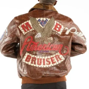Pelle Pelle American Bruiser Brown Jacket | Pelle Pelle view 2