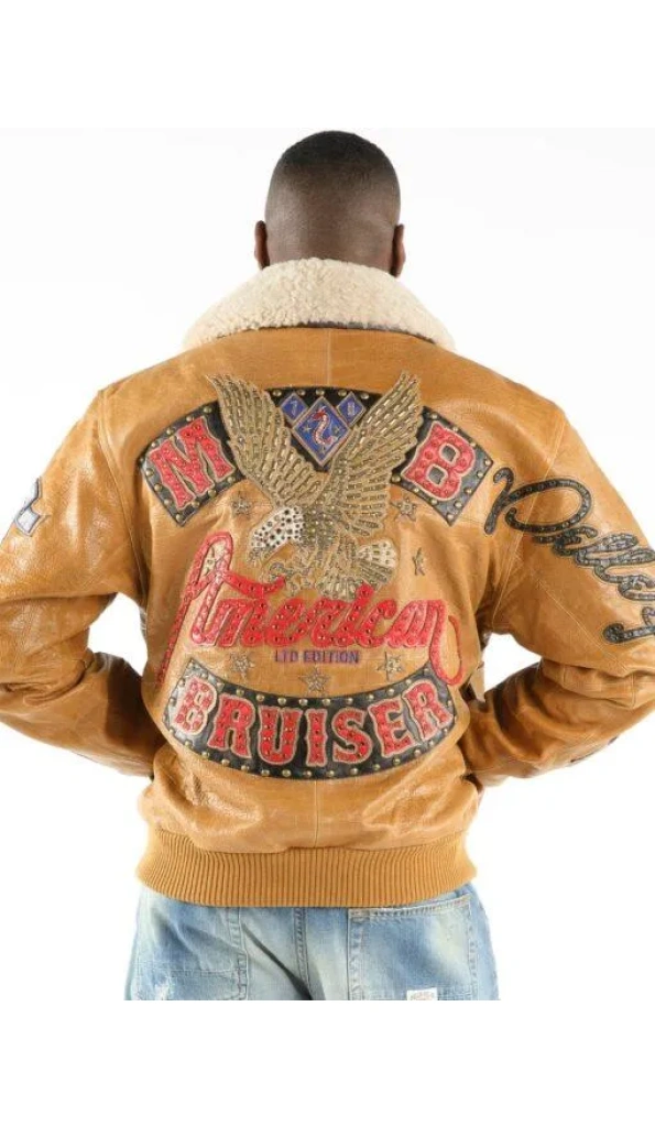 Pelle Pelle American Bruiser Mustard Jacket | Pelle Pelle