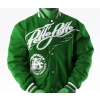 Pelle Pelle American Legend, Pelle Pelle American Legend Green Varsity Jacket