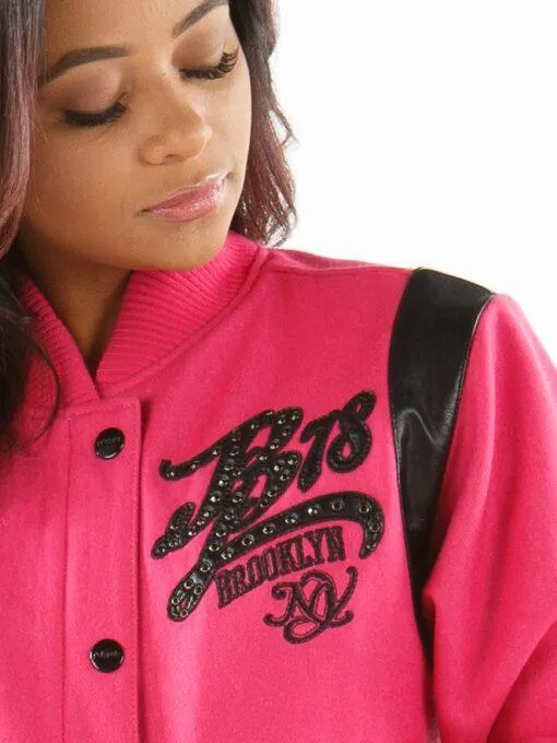 Tribute Pink Brooklyn Jacket Pelle Pelle Store