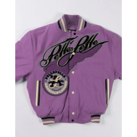 pelle pelle light purple jacket