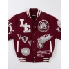 Pelle Pelle American Legend Maroon Varsity Jacket