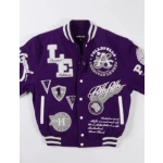 Pelle Pelle American Legend Purple Varsity Jacket