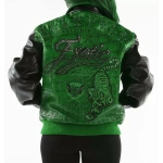 pelle pelle green jacket