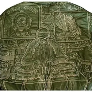 Exclusive Pelle Pelle Balla Soft Tan Green Jacket view 1