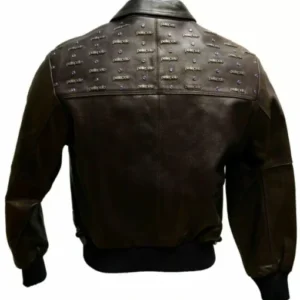 Pelle Pelle Emblem Leather Jacket Black | Pelle Pelle Store view 2