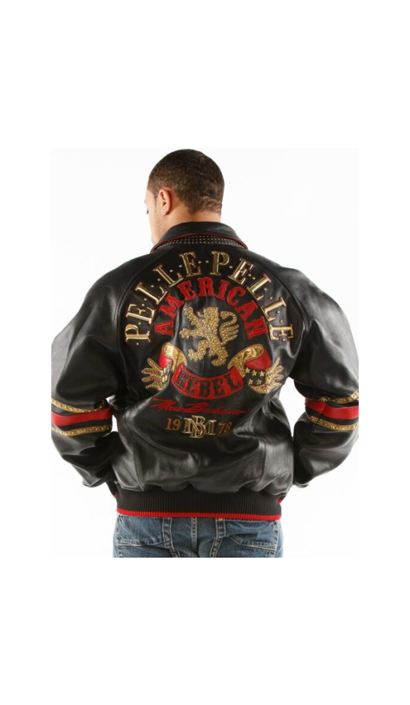 Pelle Pelle American Rebel Black Leather Jacket