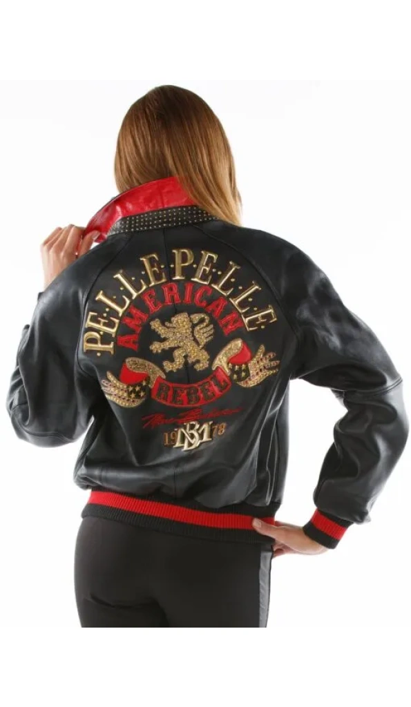 American Black Rebel Jacket Pelle Pelle Store